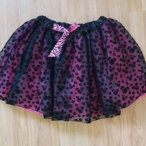 Disney parks girls Mickey tutu skirt